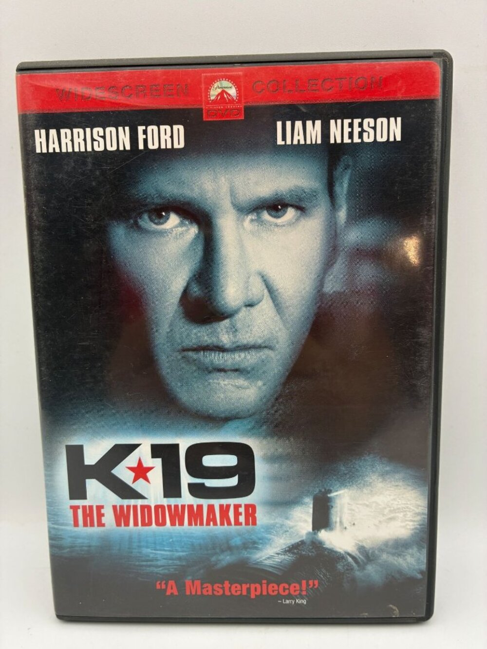 K19 The Widowmaker Harrison Ford Liam Neeson Paramount DVD 2002 PG13